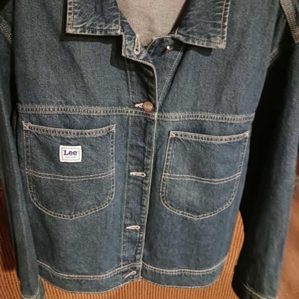 Women's LEE Denim jacket XL - Picture 5 of 5